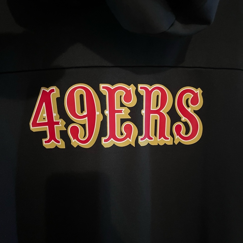 SF 49ers Nike Black Zip up jacket - Picture 12 of 12